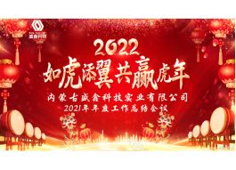 2021年年度工作總結(jié)會議及2022年迎新晚宴